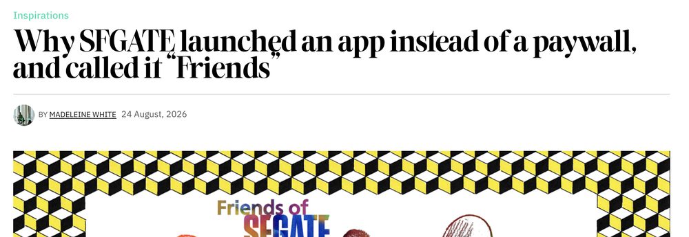 An article on The Washington Post testing flexible access models, filed under Decisions.